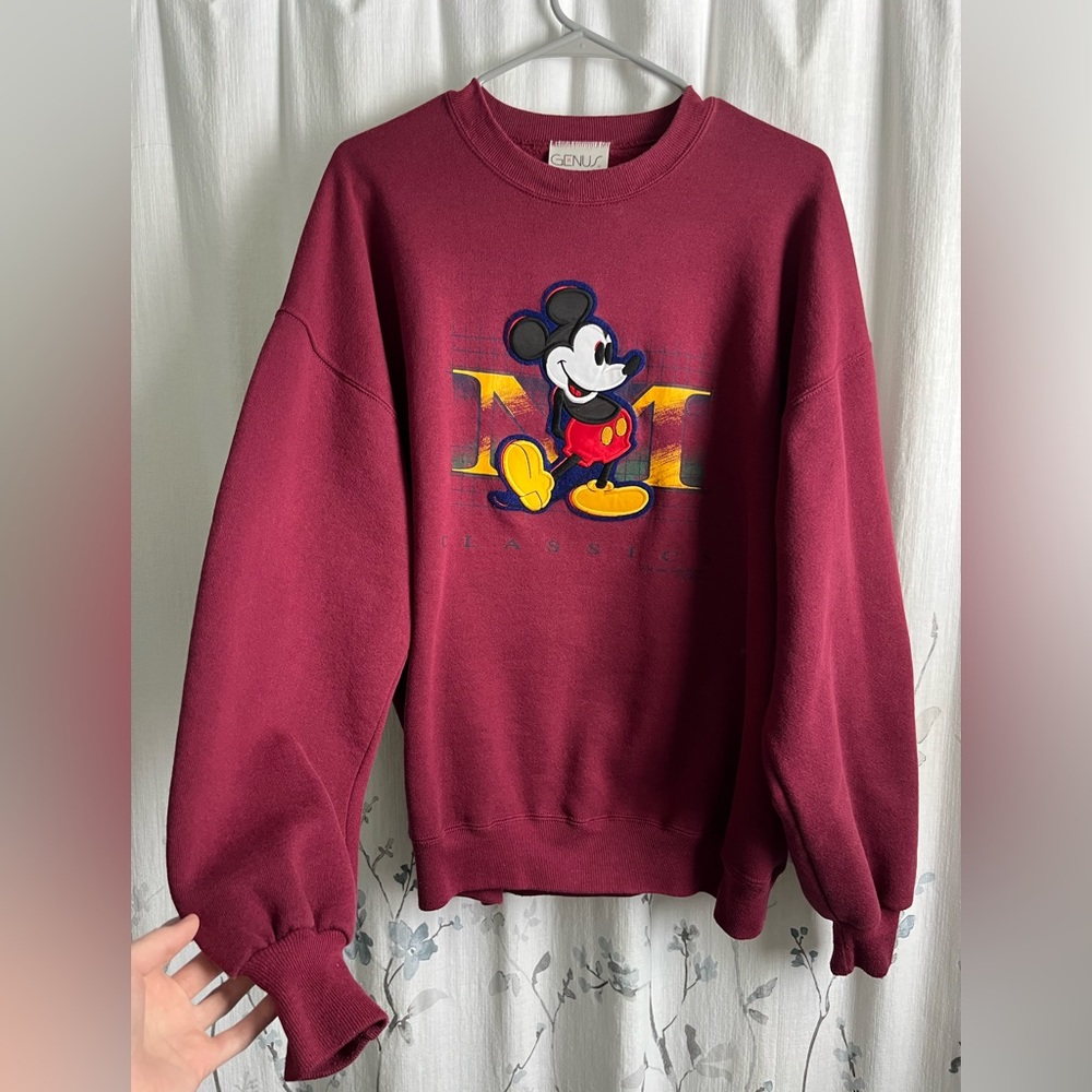 Vintage Genus Mickey Mouse Crewneck